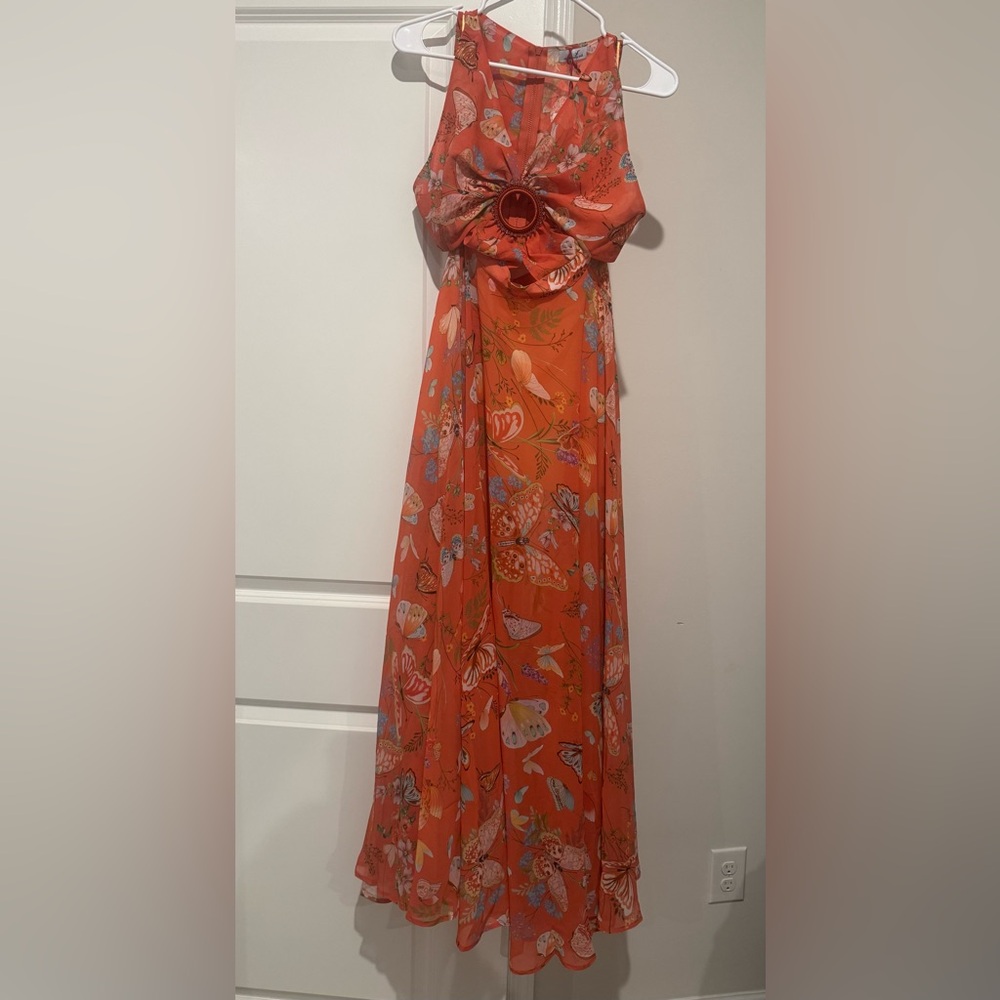 My Beachy Side Begonia Floral Dress